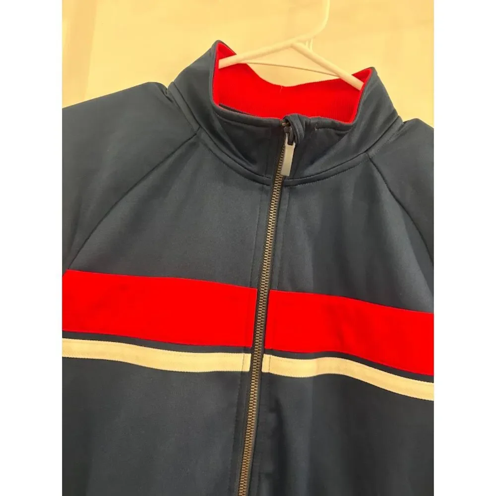 Athletic Works Boys XXL 18 Navy Red White Full Zip Track Jacket NWOT